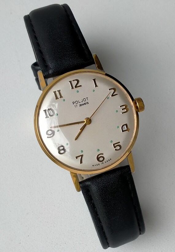 Poljot 2609. Gold Plated AU20. Rare Model. Vintage Original Soviet Mechanical Classic Luxury Watch. 1960s Etsy Canada