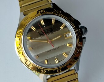 Vostok 2416B Automatic. Original Vintage Mechanical Water Resistant Watch. 1990s