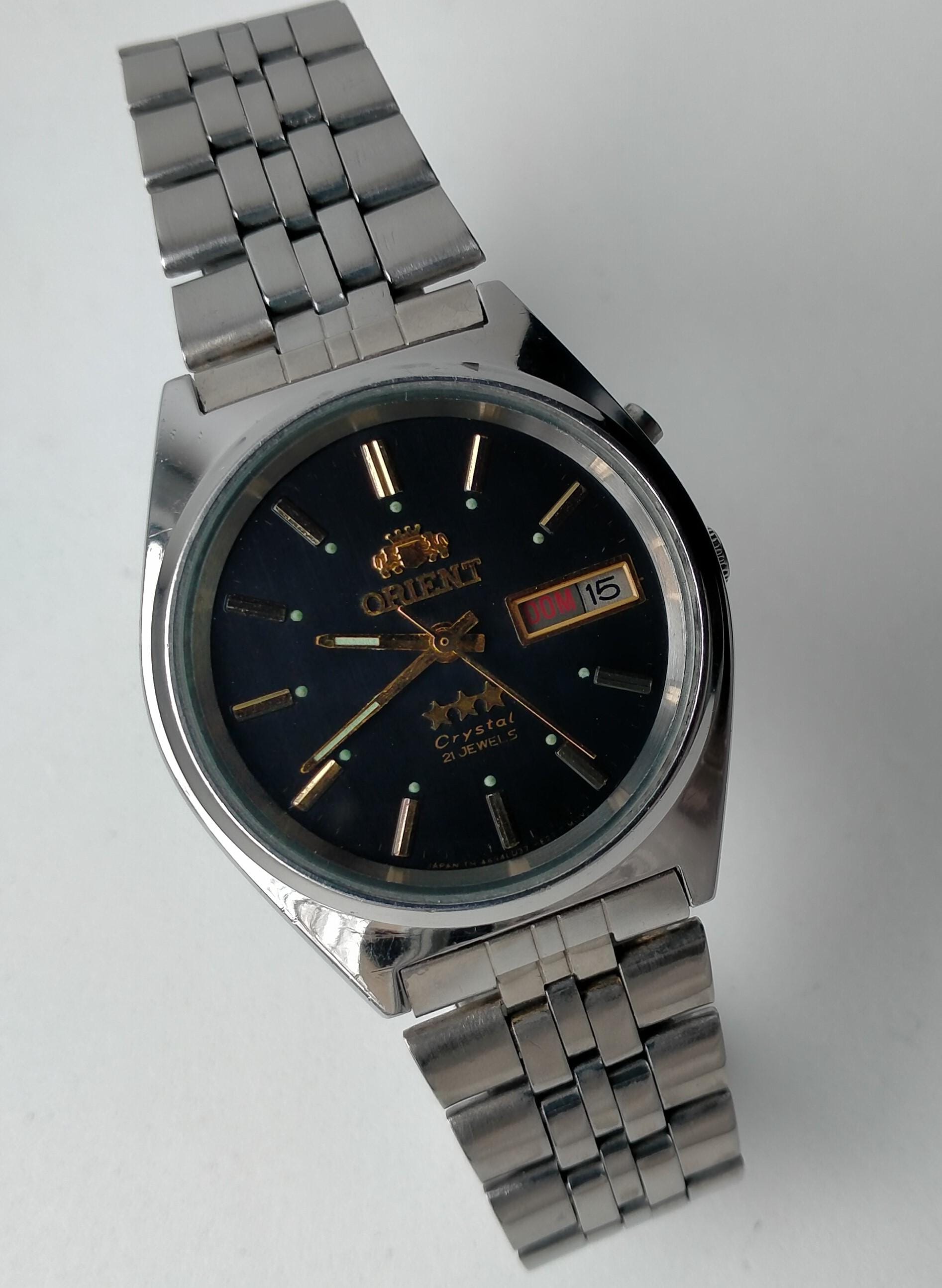 Orient 3 Star Automatic Model OS469F066E. Vintage Original Japan