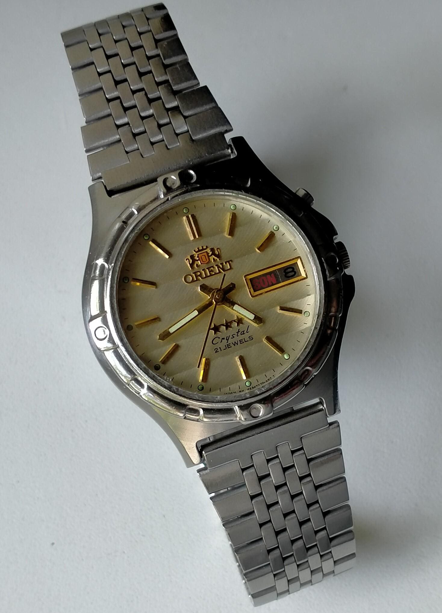 Orient 3 Star Automatic Model OS469C964B. Vintage Original Japan