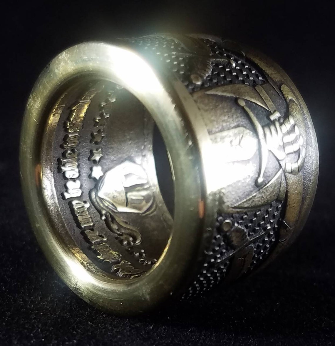 Armor of God Ringchristian Ringbible Verse Ringephesians | Etsy