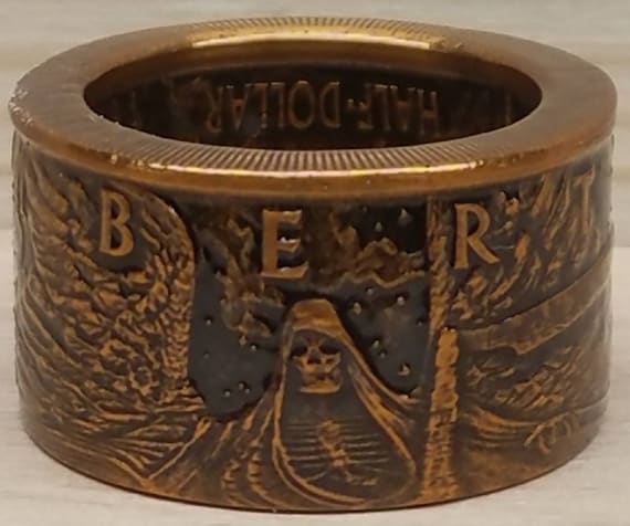 Grim Reaper Ringhobo Coin Ring 1 Oz Copper Coin Ring | Etsy