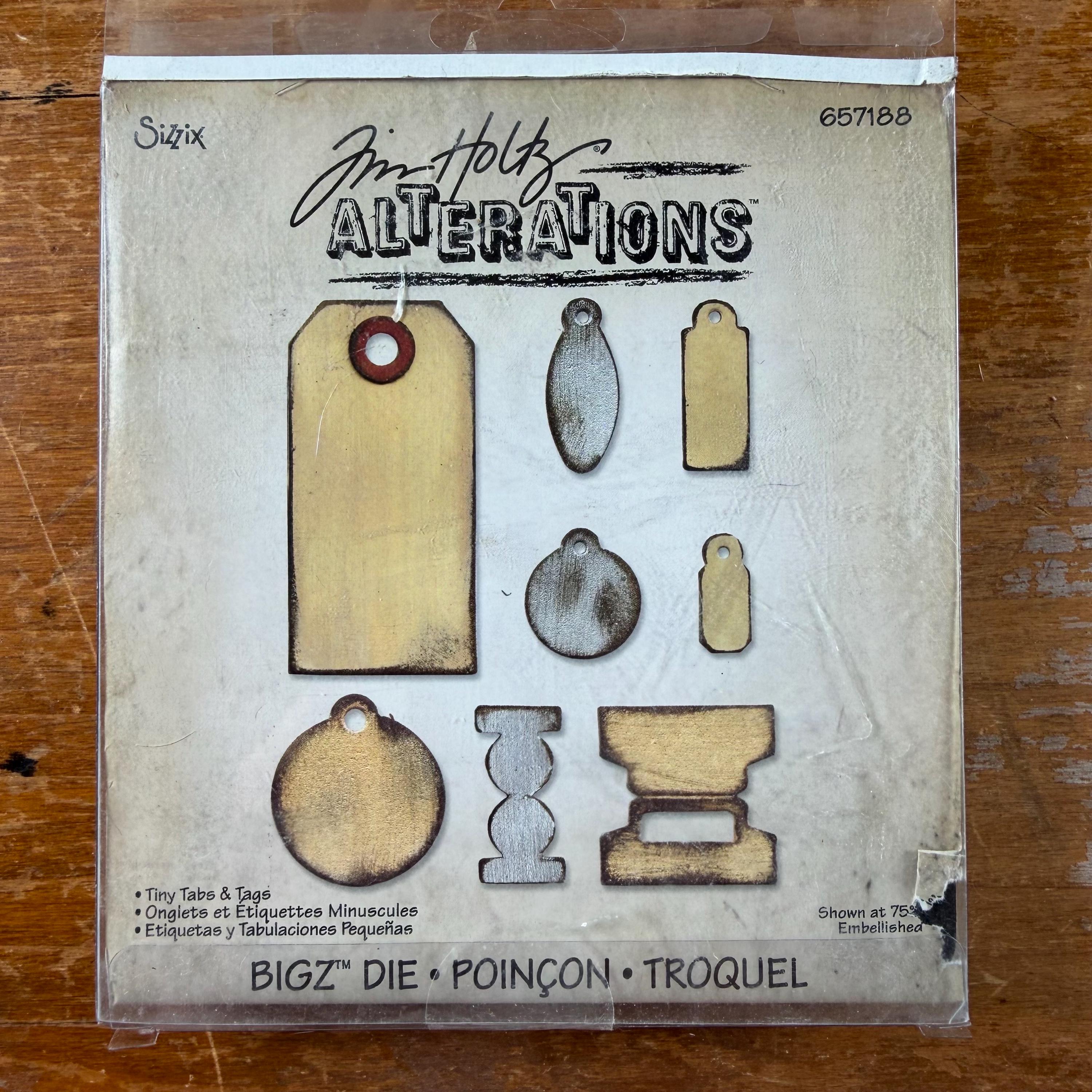 Sizzix Bigz Tim Holtz - Etsy