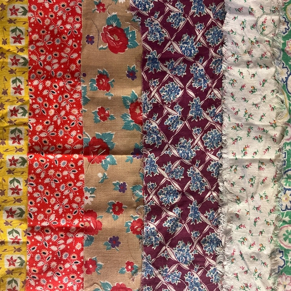 Flour Sack Fabric Etsy