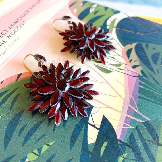 Vauxhall Glass Starburst Earrings
