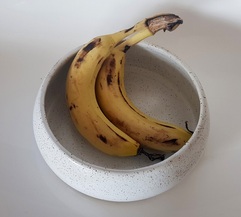large bowl Christmas gift Serving ceramic bowl Pottery gift Stoneware dish White Salad bowl Handmade bowl Housewarming present