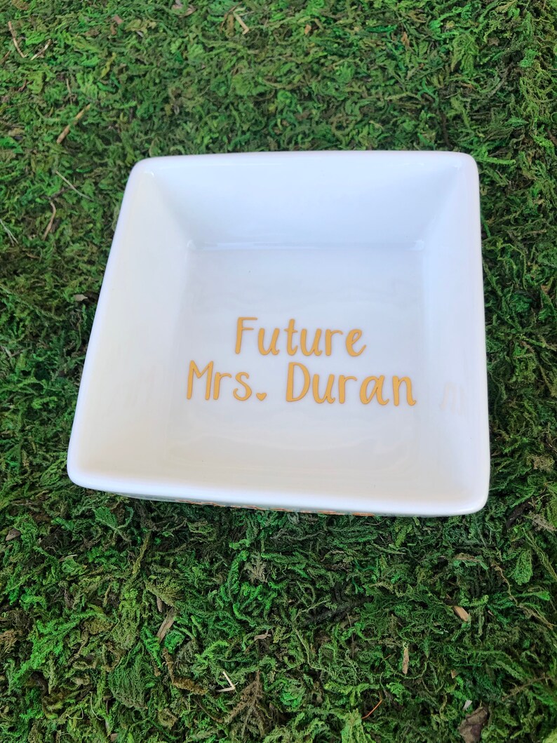 Bride Dish Future Mrs Ring Dish Ring Dish for bride