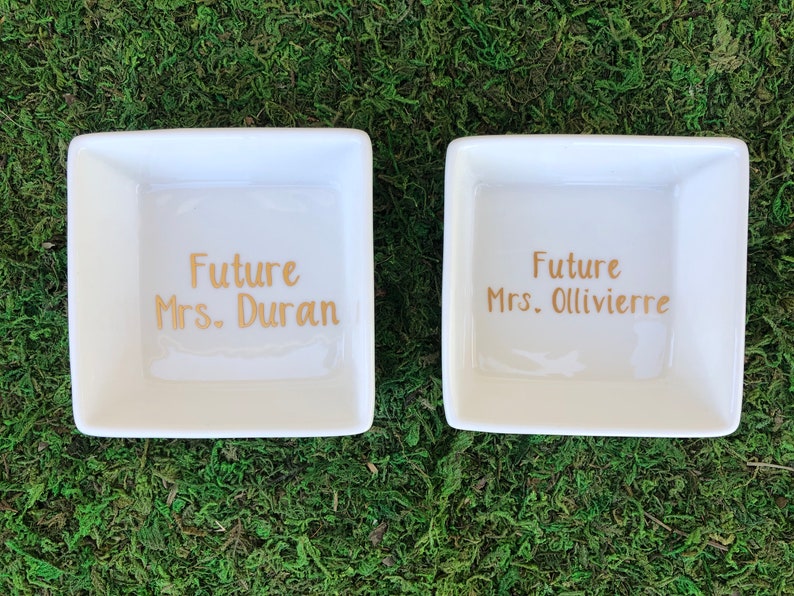 Bride Dish Future Mrs Ring Dish Ring Dish for bride