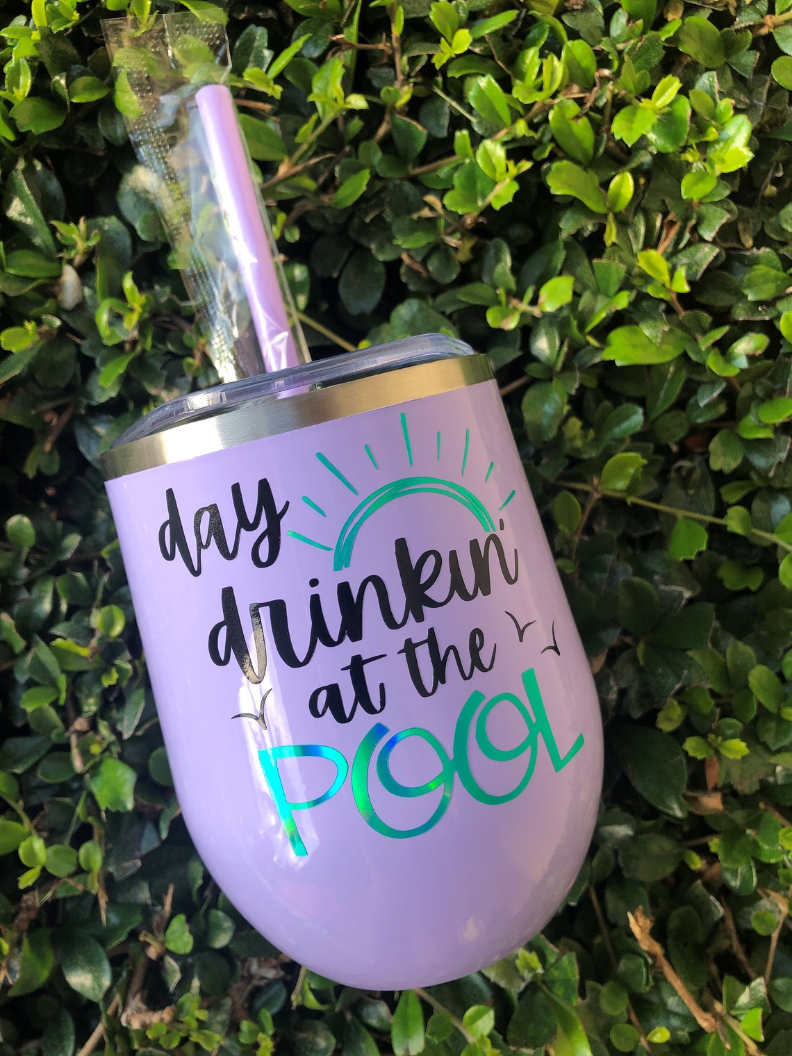 Pool Cup Day Drinking Personalized Cup Poolside Beach Etsy