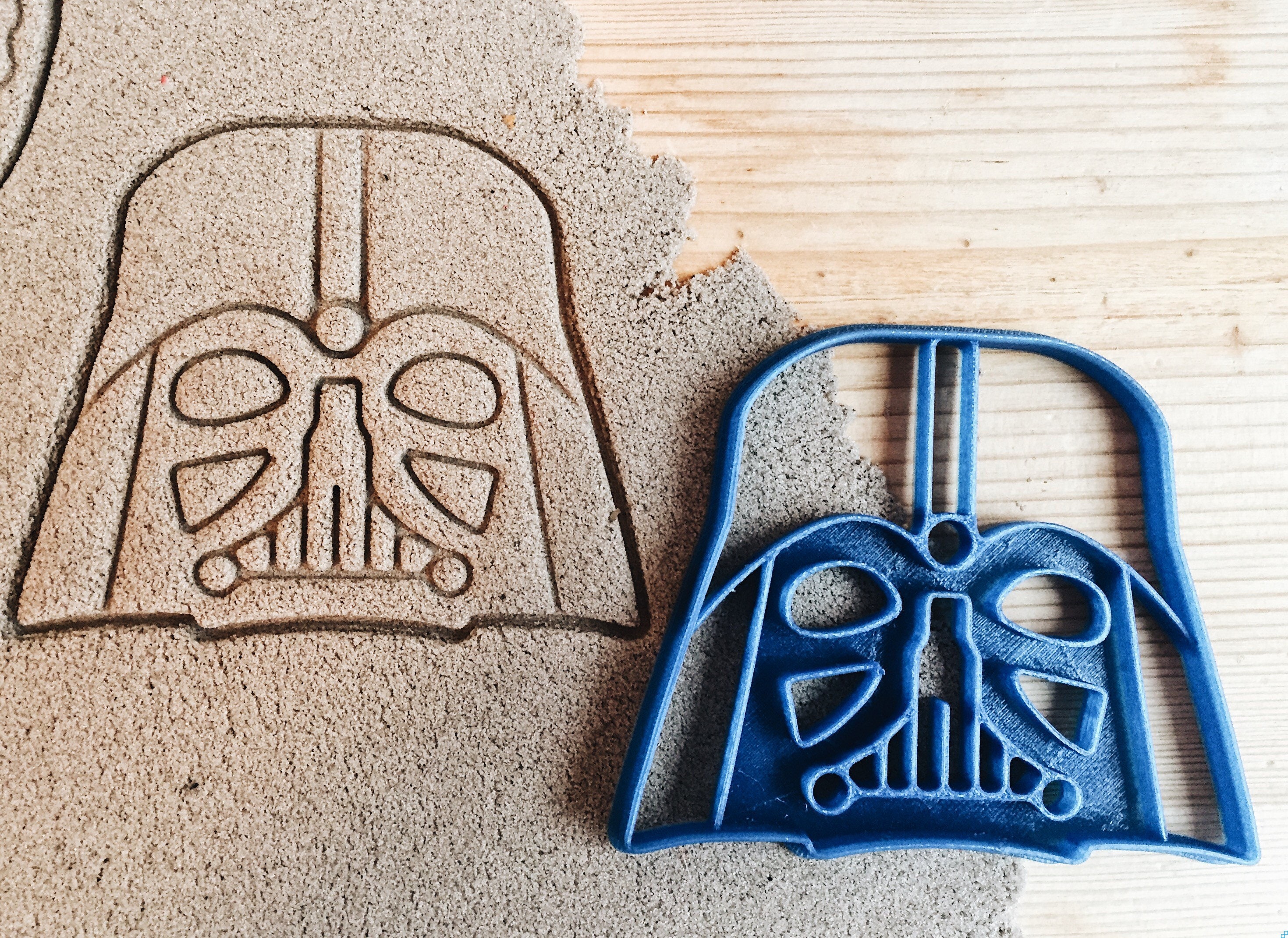 Darth Vader Star Wars Cookie Cutter Etsy