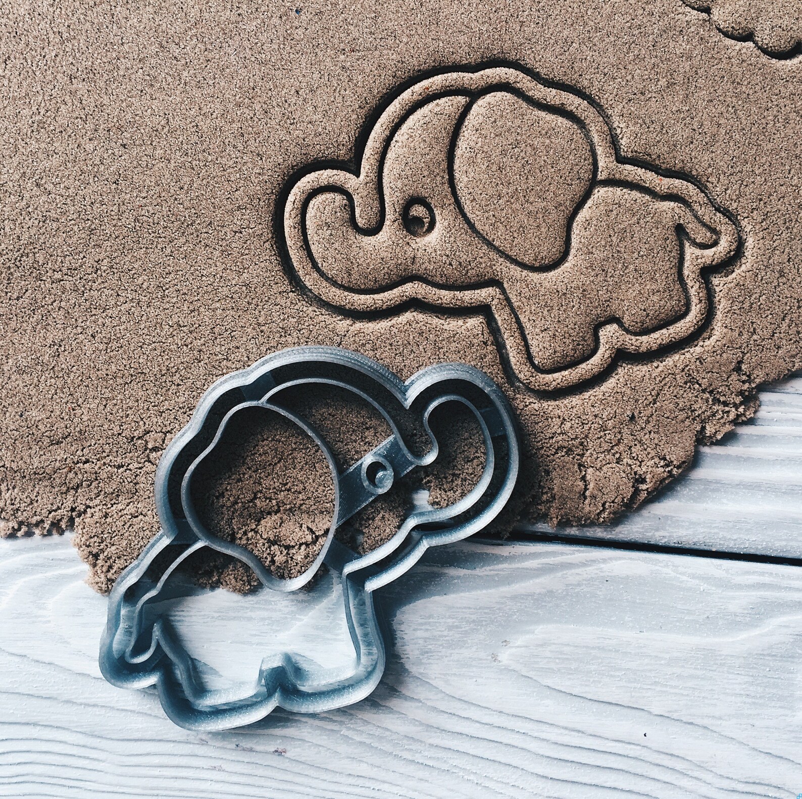 Elephant Cookie Cutter Etsy