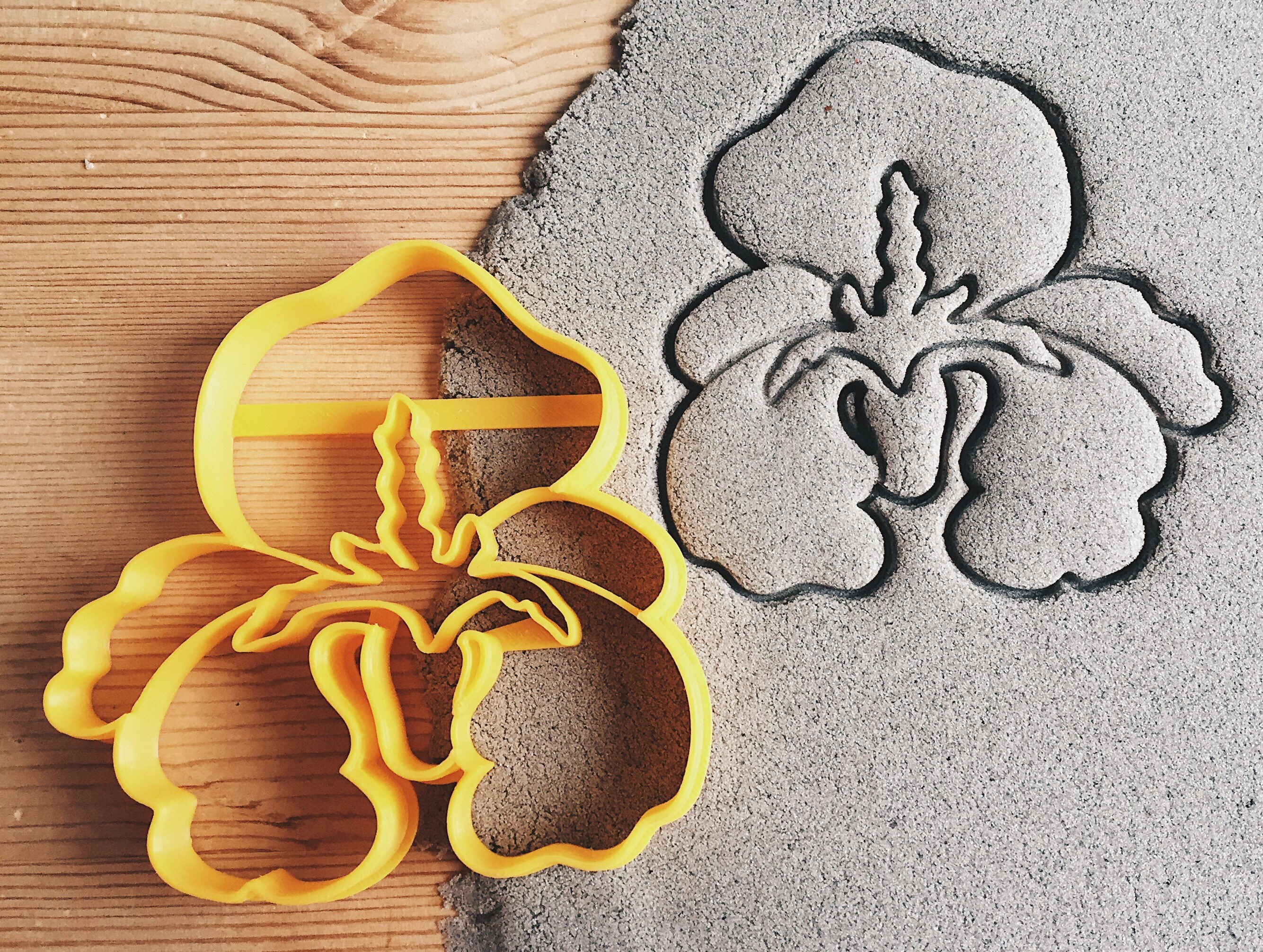 Iris flower Cookie Cutter Etsy
