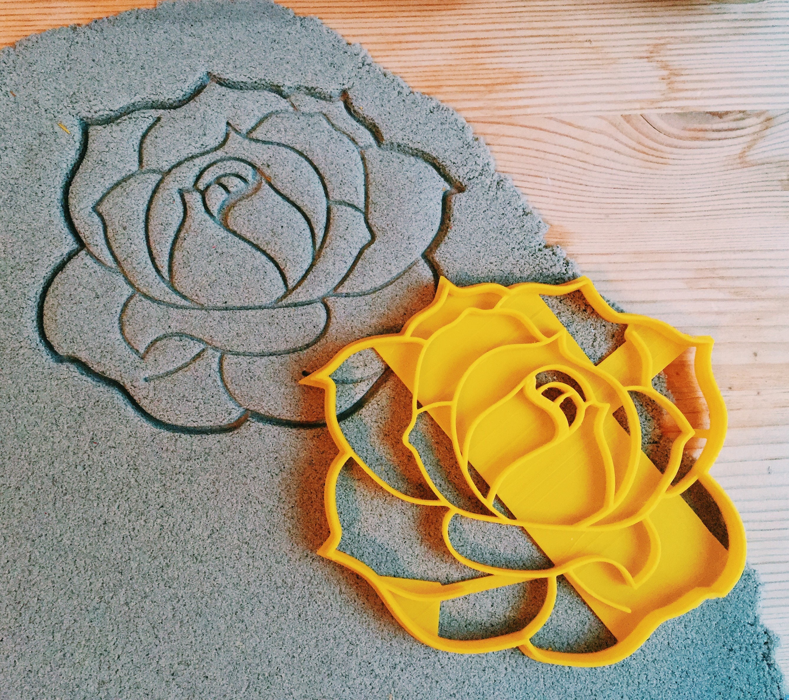 Rose Flower Cookie Cutter | Etsy