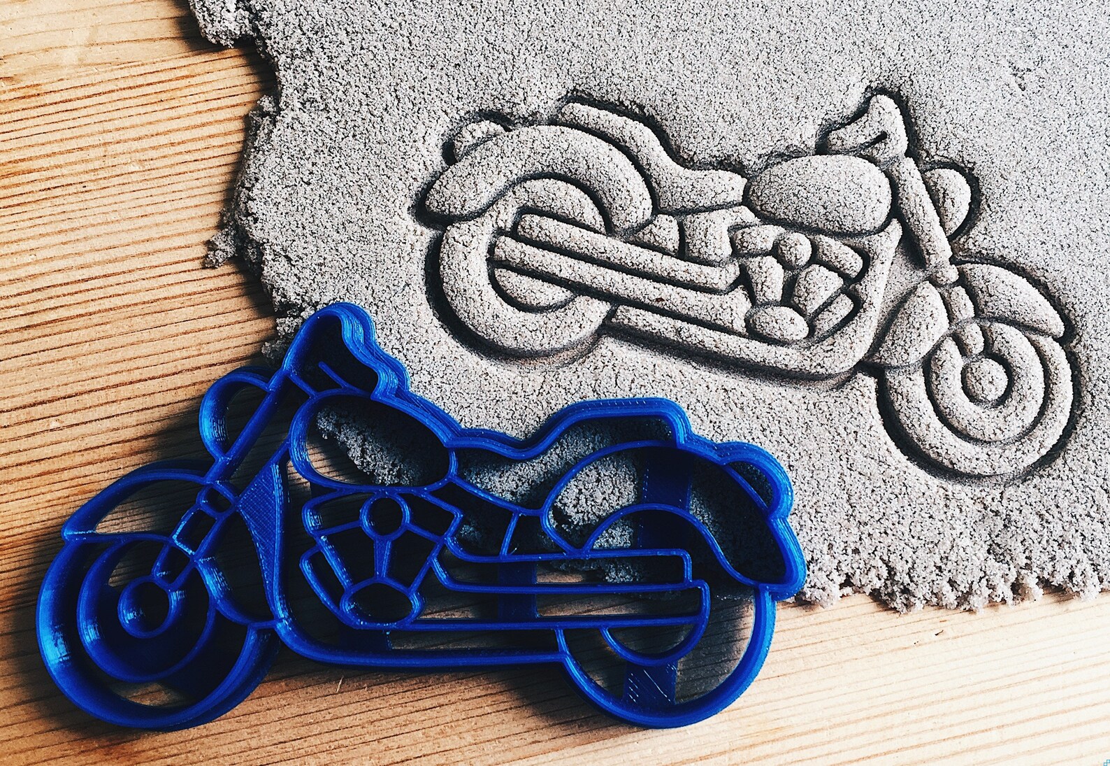 Motorcycle Cookie Cutter Etsy
