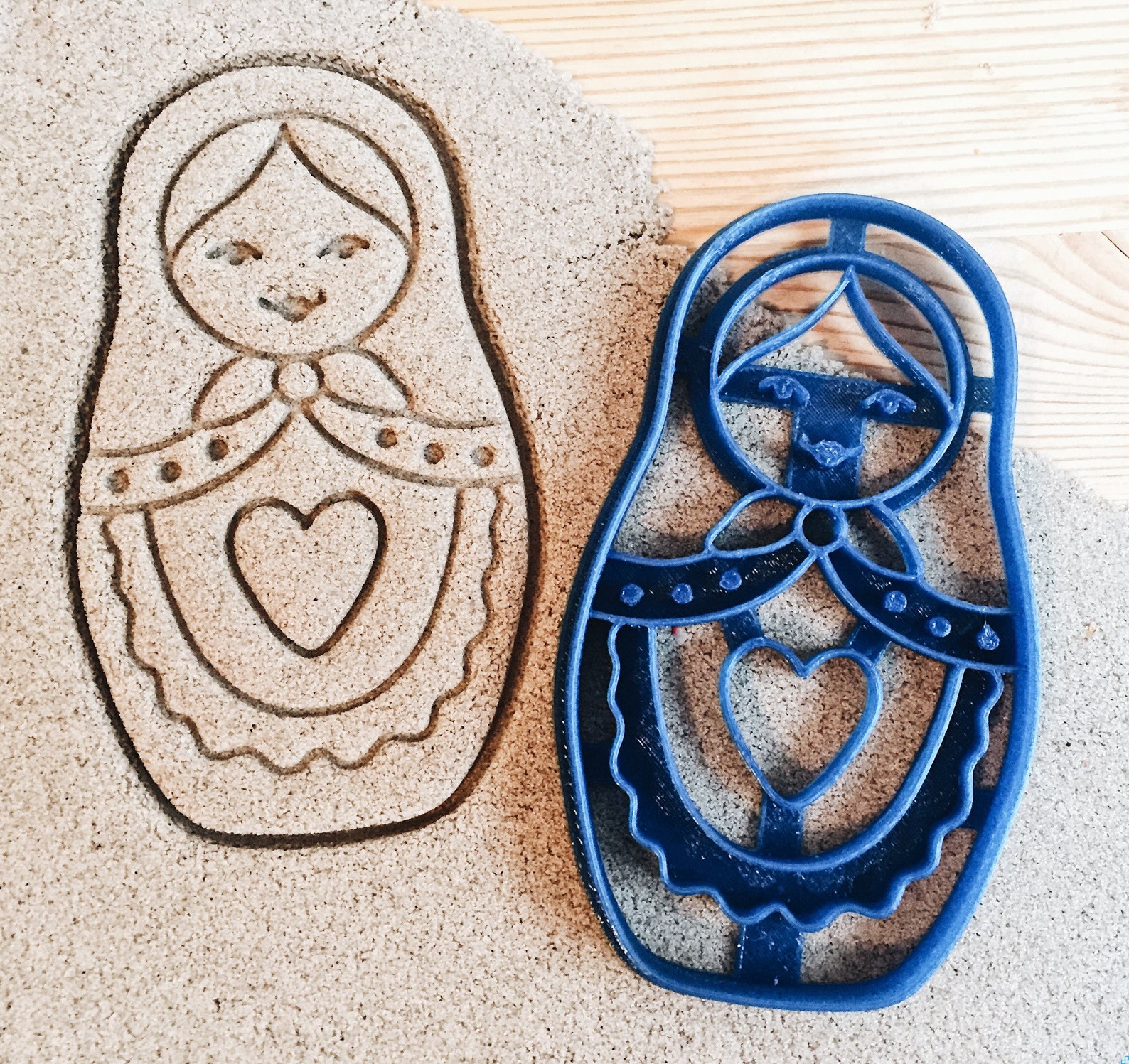 Matryoshka Nesting doll Cookie Cutter Etsy