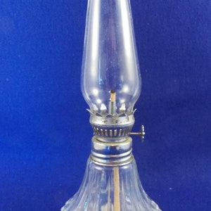 Small Clear Glass Oil Lamp - Lamplight Farms