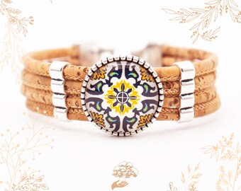 Shop YOKCORK Cork bark bracelet. Suitable for veganism