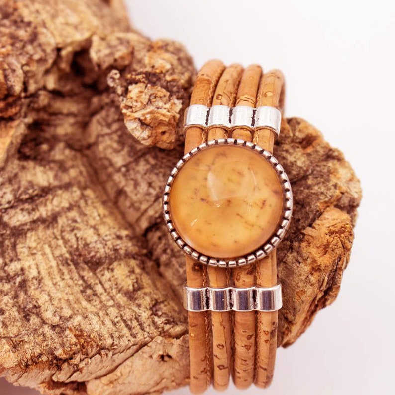 Shop YOKCORK Cork bark bracelet. Suitable for veganism