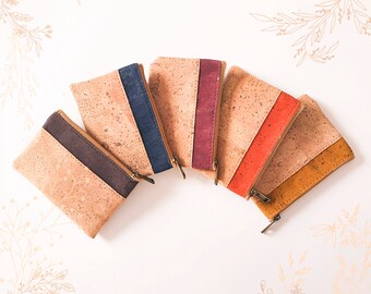 Cork bark wallet. Suitable for veganism. YOKCORK Store