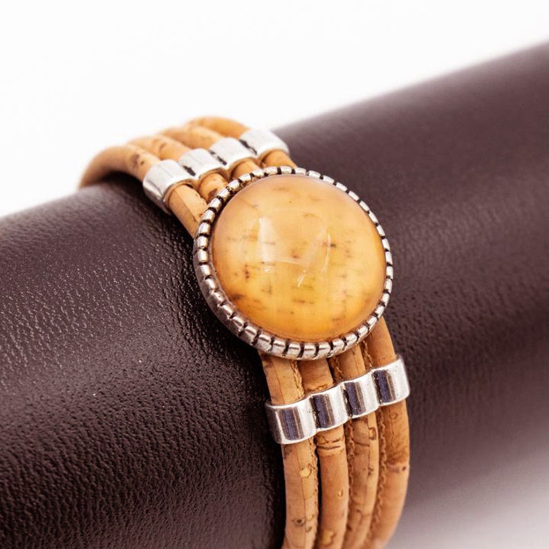 Shop YOKCORK Cork bark bracelet. Suitable for veganism