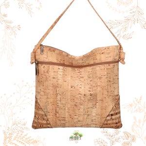 Sac en tissu de liège. Création écoresponsable adaptée au véganisme. YOK CORK