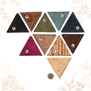 Porte-monnaie en liège naturel. Fabrication éco-responsable. Boutique YOK CORK