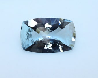 5.9 Ct AAA Top Natural Faceted Cushion Cut Aquamarine, Best Cushion Cut Aquamarine Gemstone, Aquamarine Cushion Cut For Making Jewelry Gift
