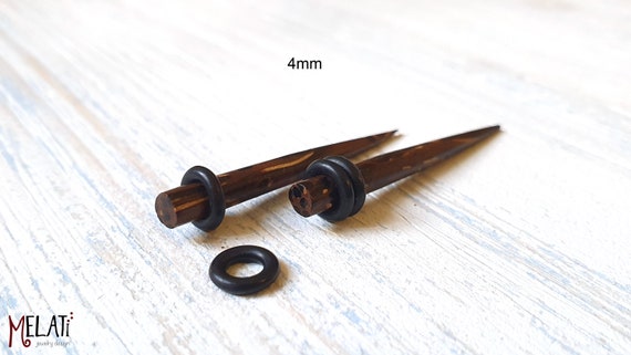 1x Dehnstab aus Holz, Stretchingstick, Holzplug, Holzplugs, Dehnstäbe, Holzstab zum Dehnen, Stick, wooden stick, Stretcher, Dehner