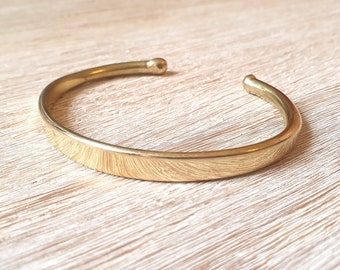 Armreif, goldener Armreif, Messingarmreif, Armschmuck, Simple Bracelet, Bangle, brass bangle,Schlichter Armreif, Armreifen gold,Boho Armreif