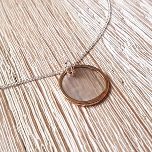 Silver necklace with mother of pearl pendant, filigree necklace with shell pendant, silver necklace with mother of pearl pendant, bridal necklace