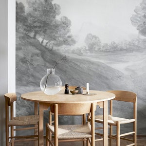 Countryside Wall Mural, Self Adhesive, Peel And Stick, Removable Wallpaper, Classic, Repositionable, Wall Decor, Wall Decal #149