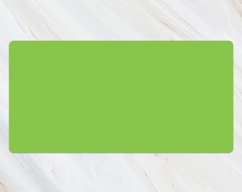 Pastel Green Desk Mat Design, Pea Color Desk Pad Protector, Bright Green Office Decor, Classic Mouse Pad, Housewarming Gift, Home Office