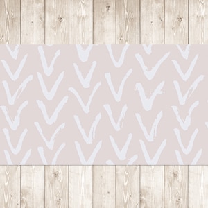 White Shapes Desk Mat, Pink Desk Cover, Beige Desk Protector, Abstract Mouse Pad, Laptop Mat, Housewarming Gift, Computer Accesories