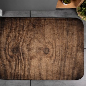 Brown, Tropical Beach, Soft Mat, Bath Rug, Summer Pattern, Decor, Small Carpet, Designer Mat