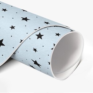 Tappeto rotondo nero con piccole stelle nel cosmo per soggiorno, tappetino in vinile spaziale, tappeto blu facile da pulire, tappeto per soggiorno, tappeto impermeabile
