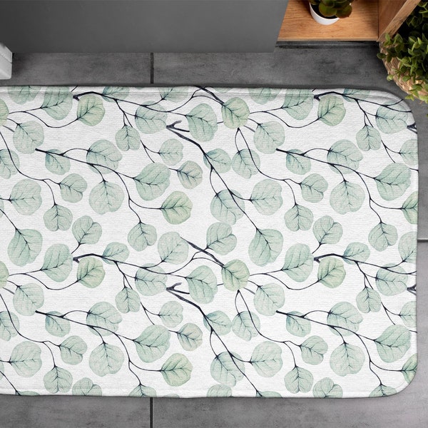 Eucalyptus Bath Rug Etsy