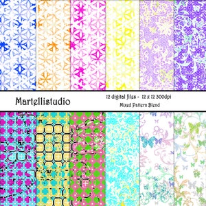 abstract patterns Digital paper