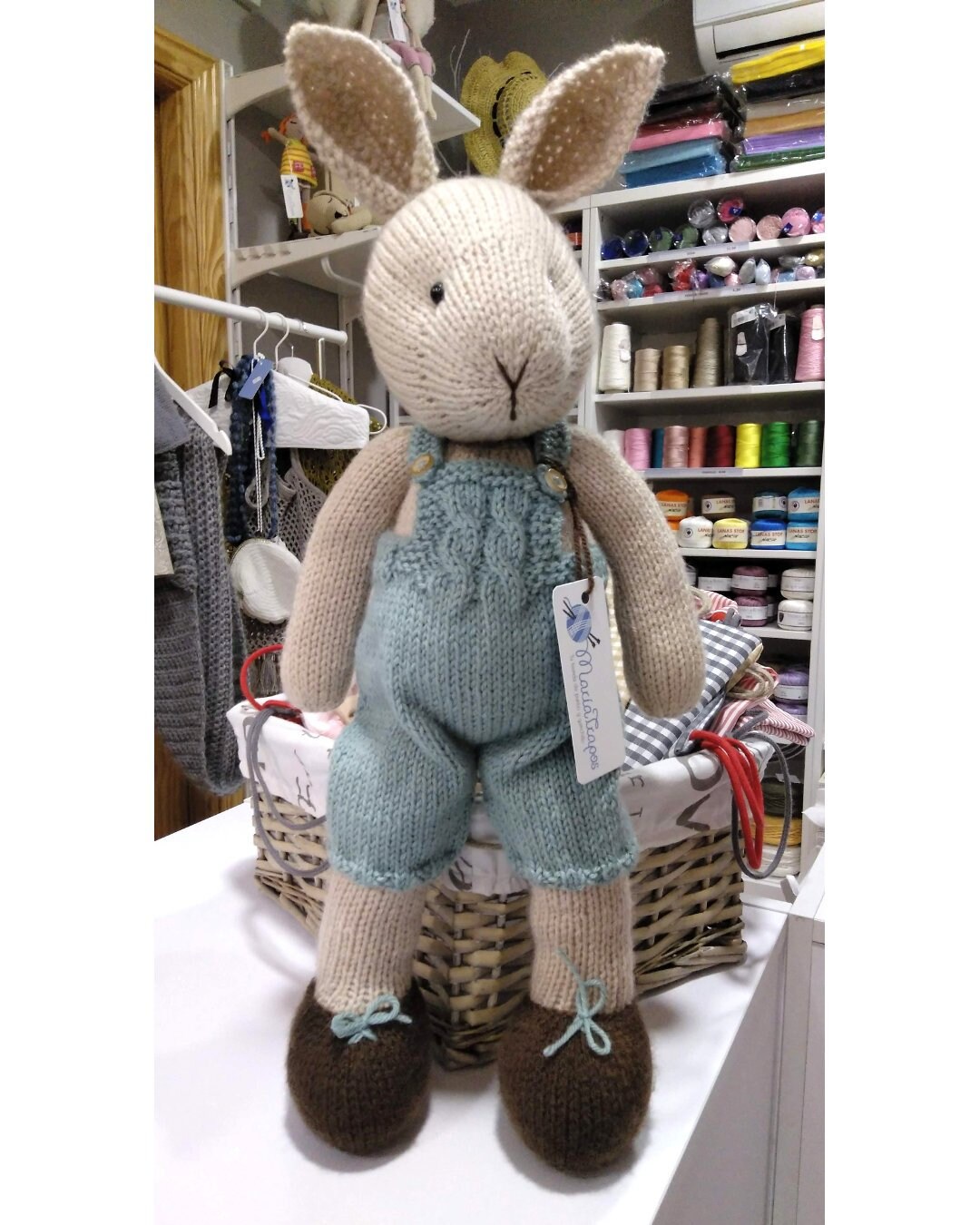 Knitted Rabbits Pattern - Etsy