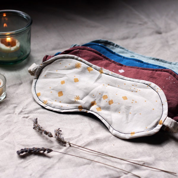 Sleep Mask | Eye Mask | Organic Cotton Mask for Travel