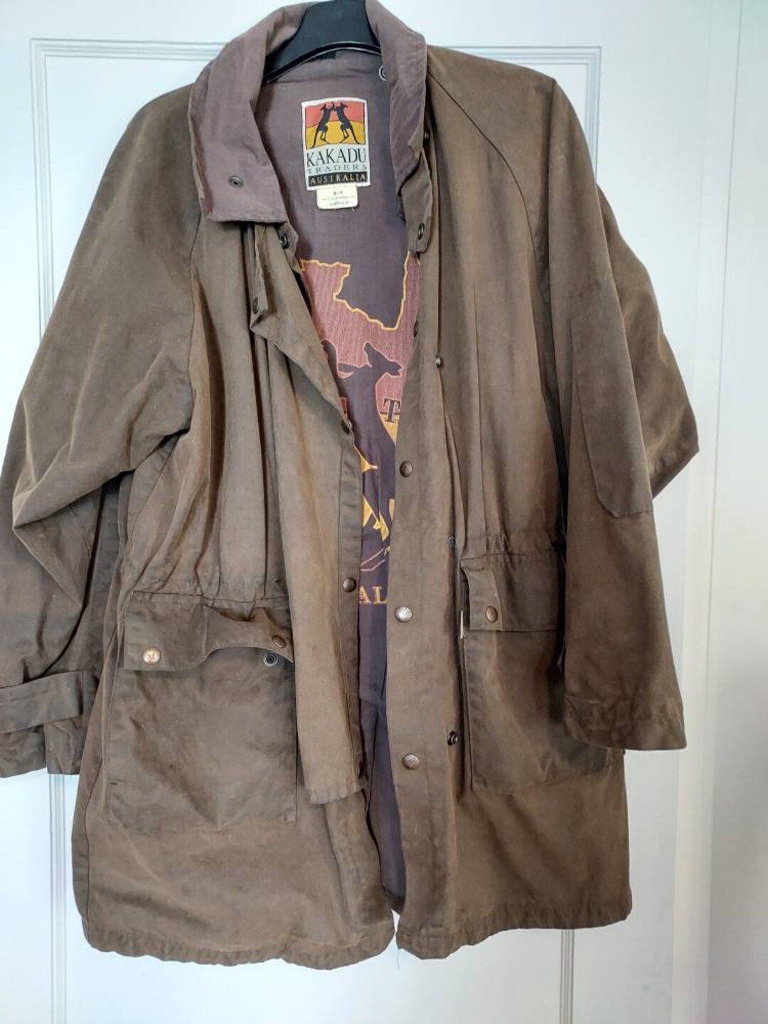 Kakadu Australian Oilskin Slicker. Unisex Size Medium. Etsy