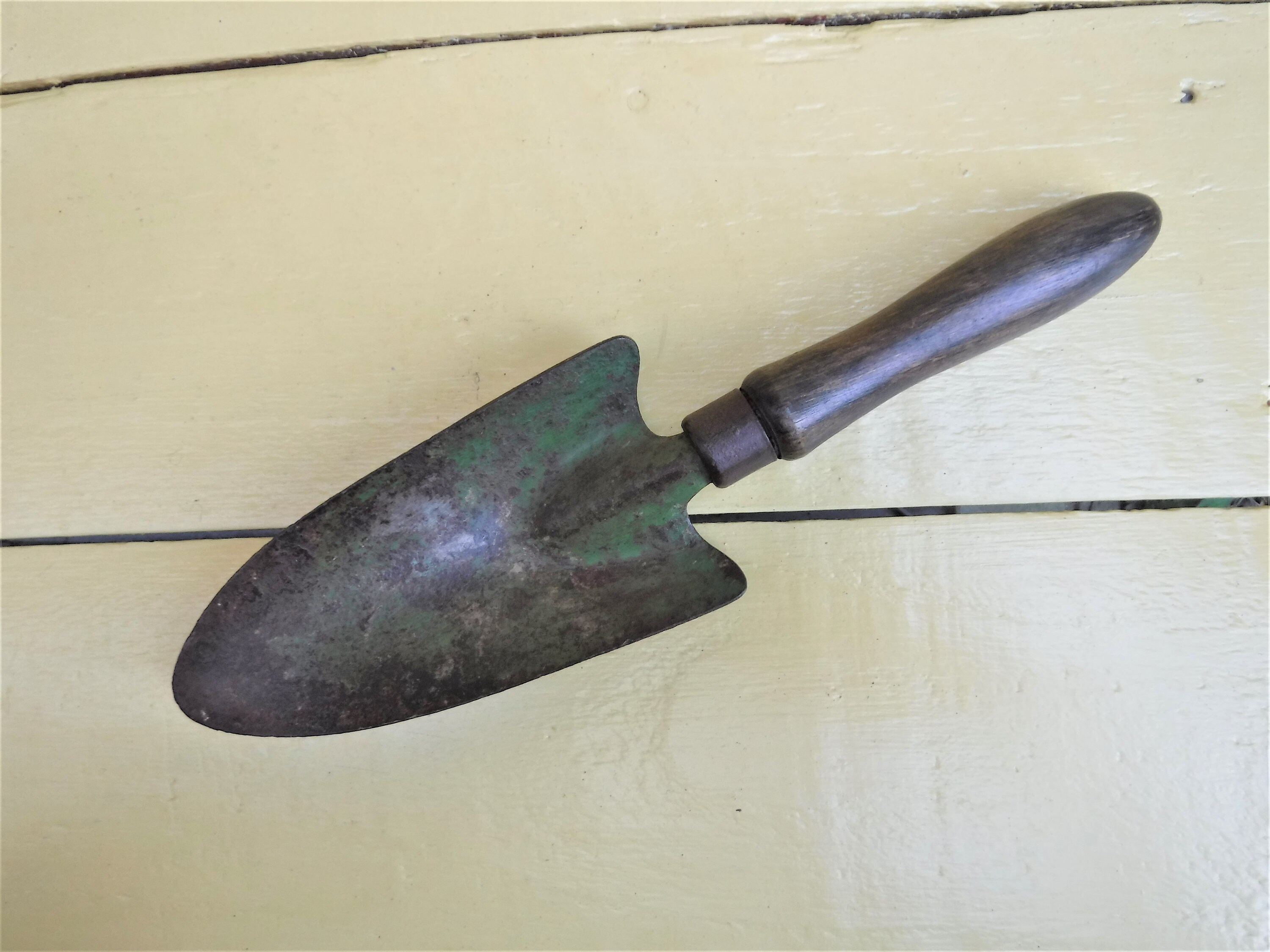 Vintage Hand Held Garden Trowel Gardening Planting Shed Etsy