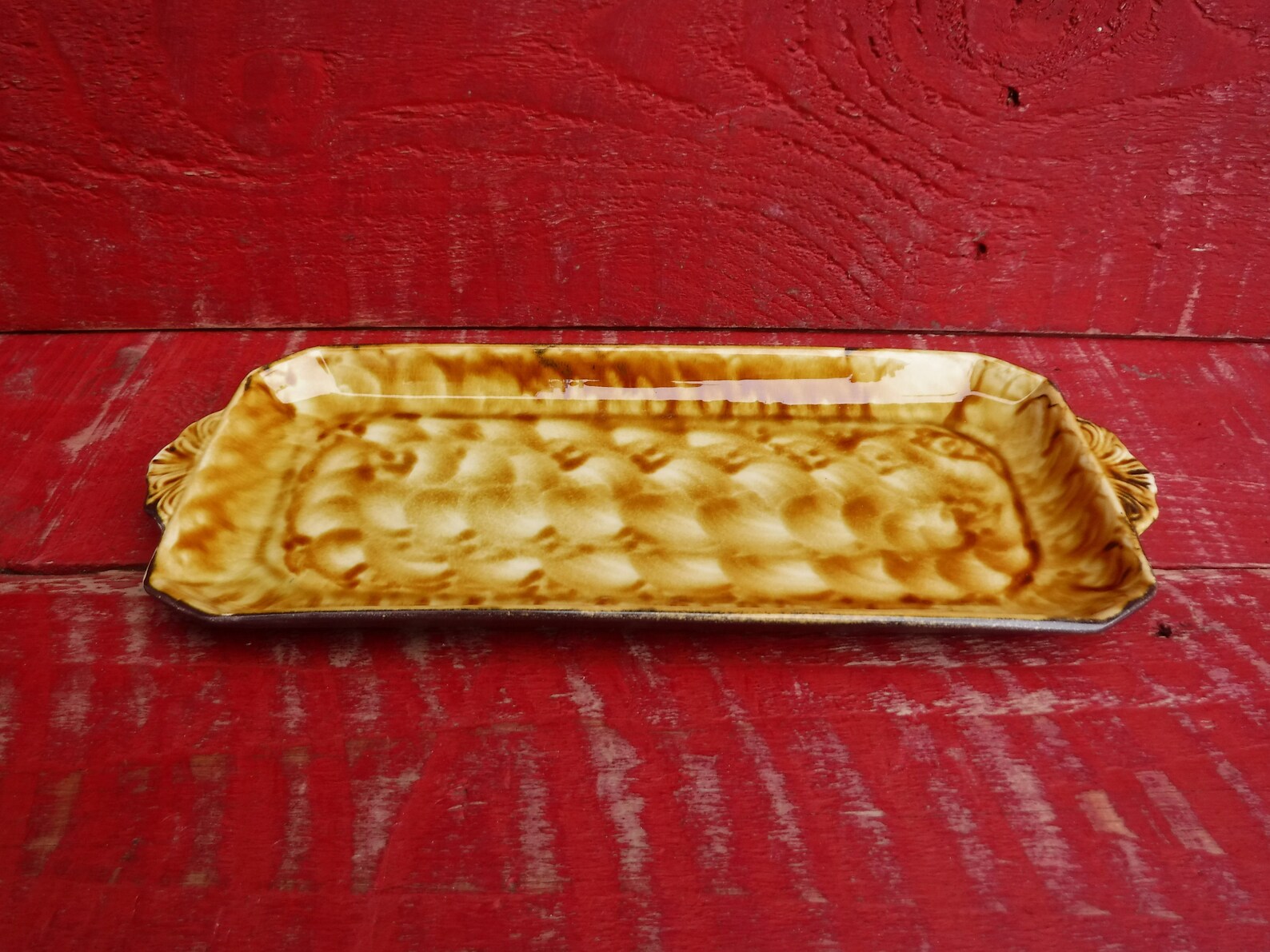 Vintage Porthmadog Pottery Sandwich Plate Porthmadog Cymru Etsy