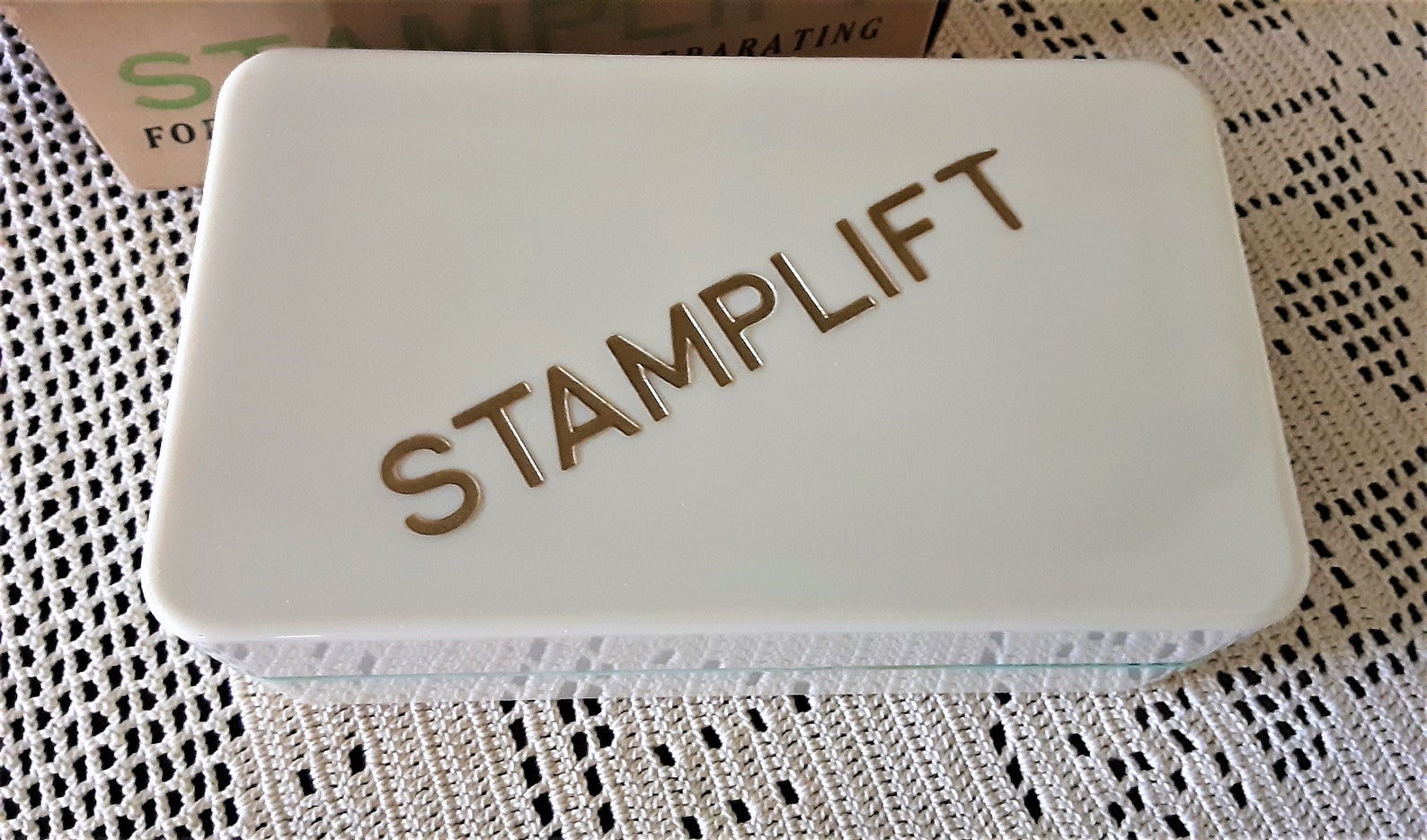 Vintage Stamp LIft in Original box Including Instructions Etsy