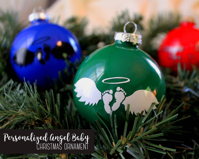 angel baby christmas ornament