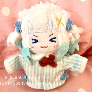 Magd Mint Fantome mini dress up Puppe Stofftiere 10 ~ 12 cm Pyjama-Serie