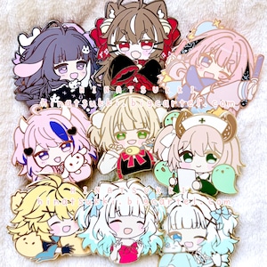  vtuber emaille Stifte: 4,5 cm ~ 2 Zoll [indie vtuber]