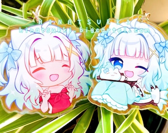 Vtuber Maid Mint Fantome 3inch Holographic Acrylic Keychain - Etsy