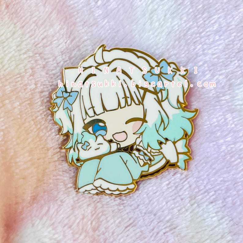 Vtuber Enamel Pins: 1.75 Inch ~ 2 Inch [indie Vtuber] - Etsy