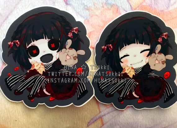 Halloween Anime Girl Sticker for Sale by HQualityClothes