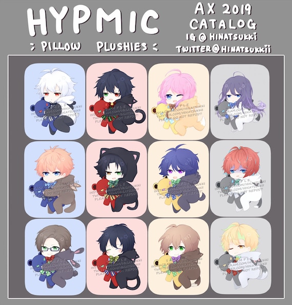 Hypnosis Mic Pillow Plushie 32cm Double Sided Hypmic - Etsy